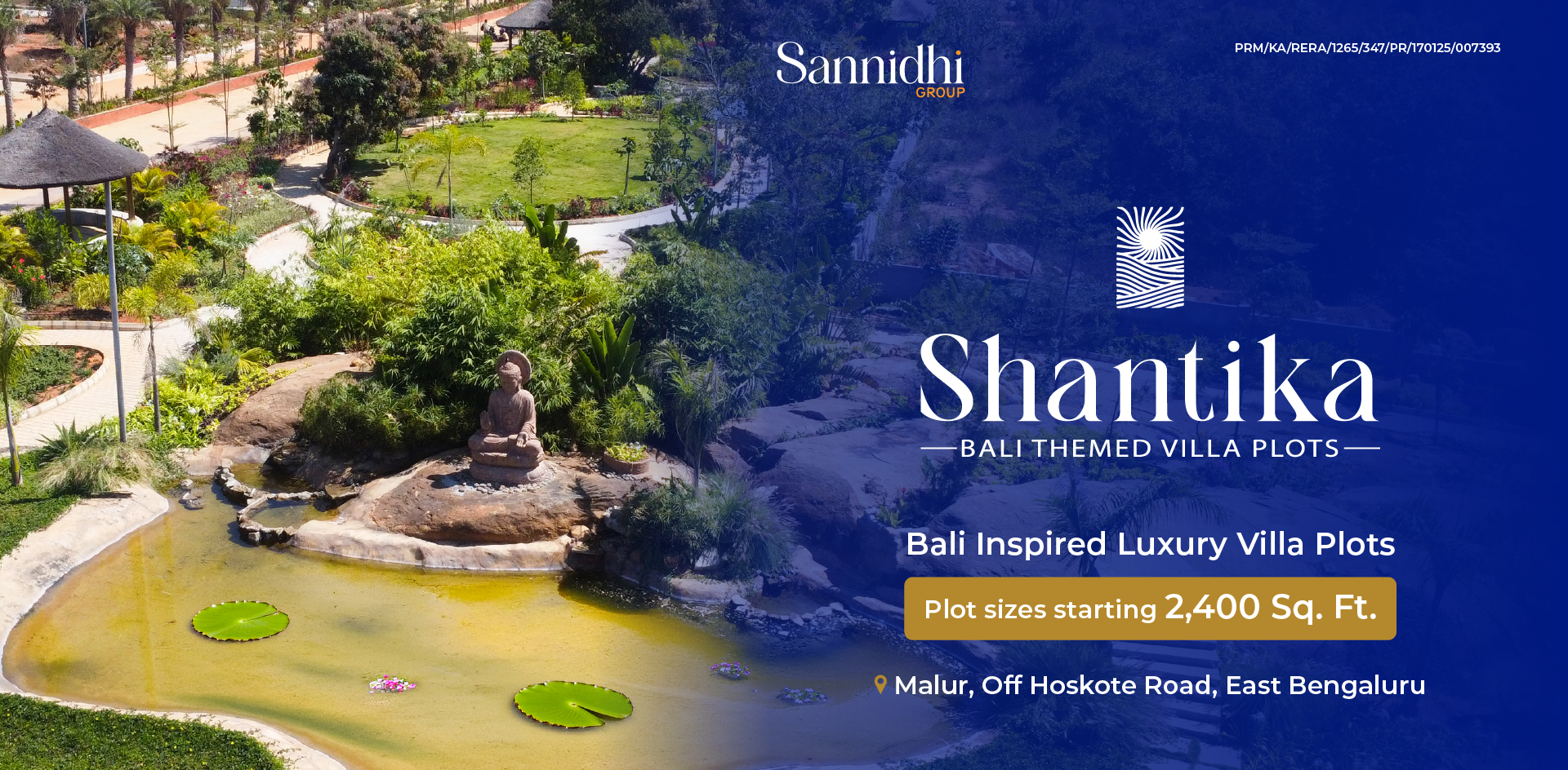 Shantika by Sannidhi Plots in Malur