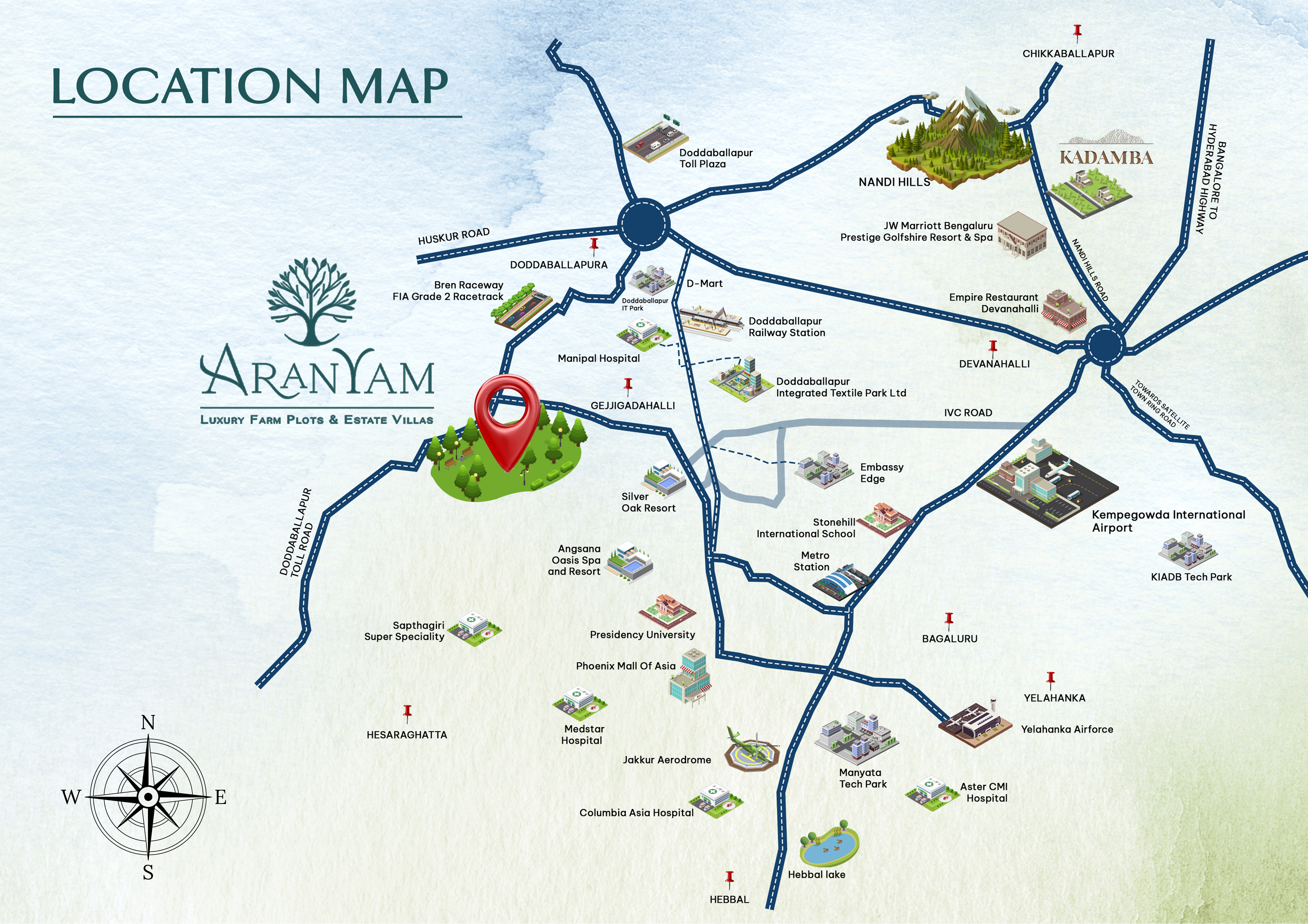 Aranyam by Amt masterplan