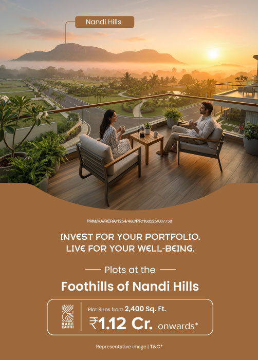 Montira by Rare Earth villa plots in Nandi Hills mobile banner