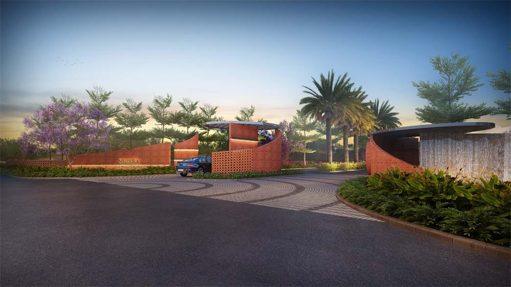 Shantika by Sannidhi Bali themed villa plots in Malur